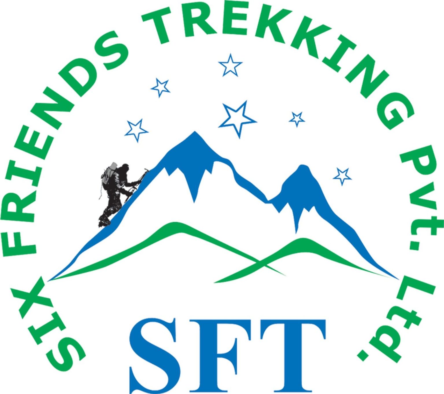 Six Friends Trekking P. Ltd logo